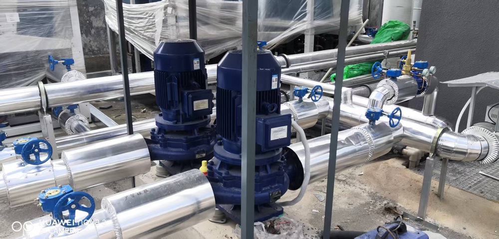 金陽(yáng)恒大中央公園熱水系統(tǒng)